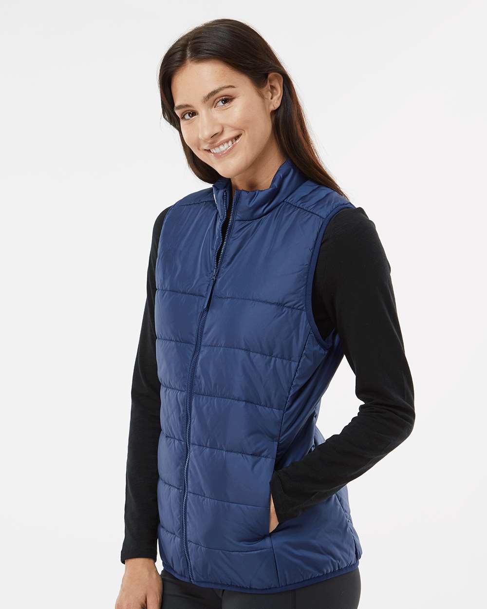 Adidas - Women's Puffer Vest - A573 - EMBROIDERY