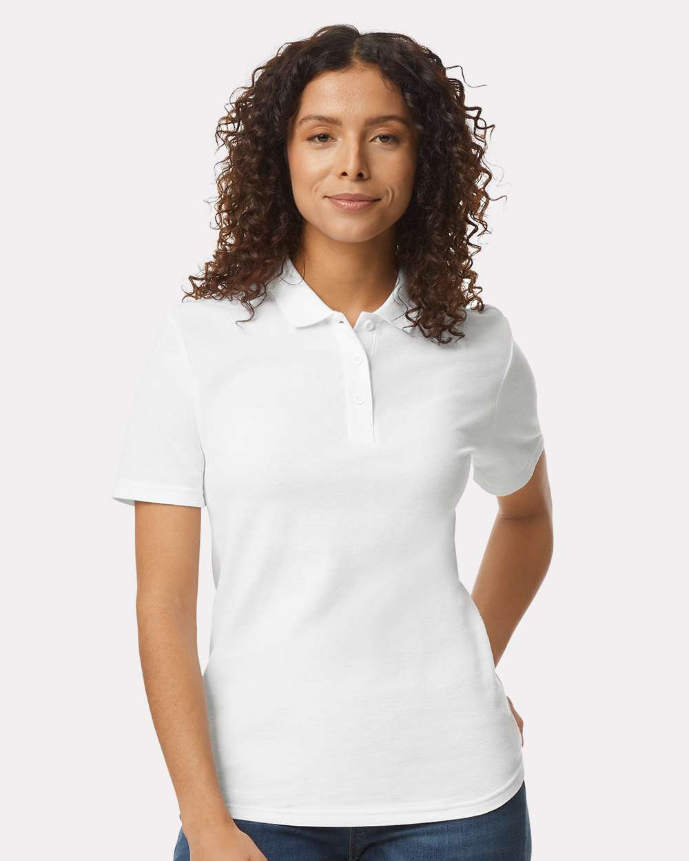 Gildan - Softstyle® Women's Pique Polo - 64800L - PRINTED