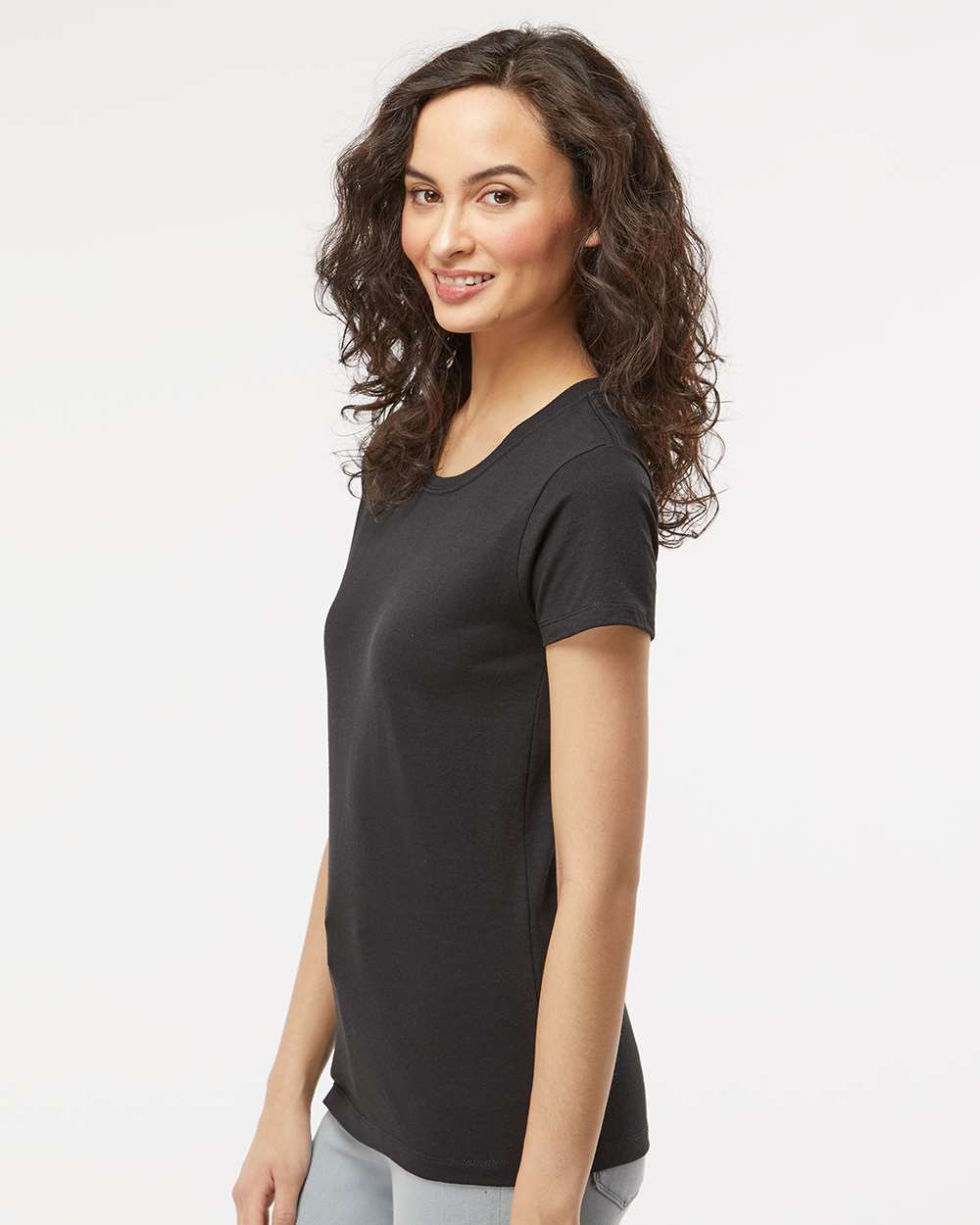 M&O - Women's Gold Soft Touch T-Shirt - 4810 - PRINTED