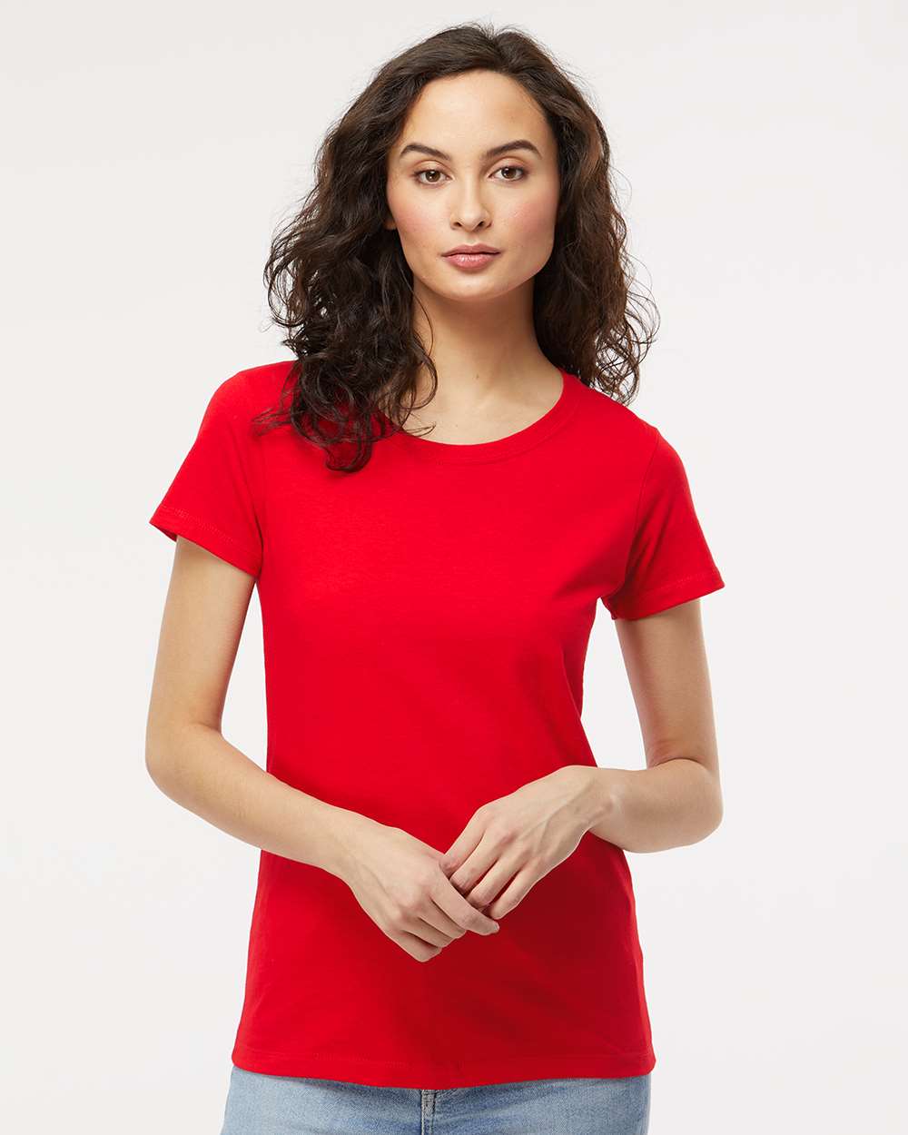 M&O - Women's Gold Soft Touch T-Shirt - 4810 - PRINTED