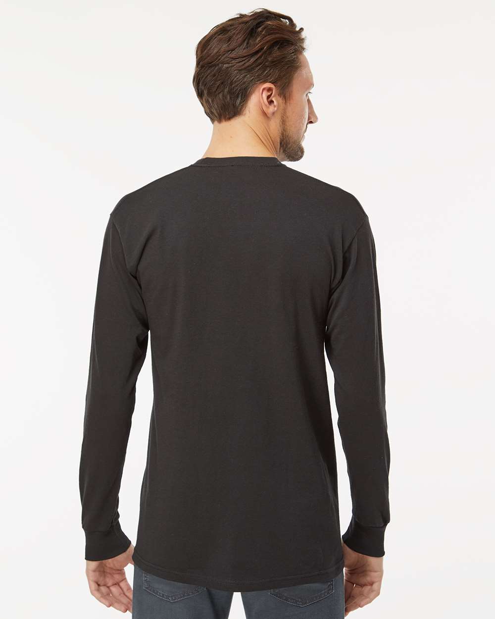 M&O - Gold Soft Touch Long Sleeve T-Shirt - 4820 - PRINTED