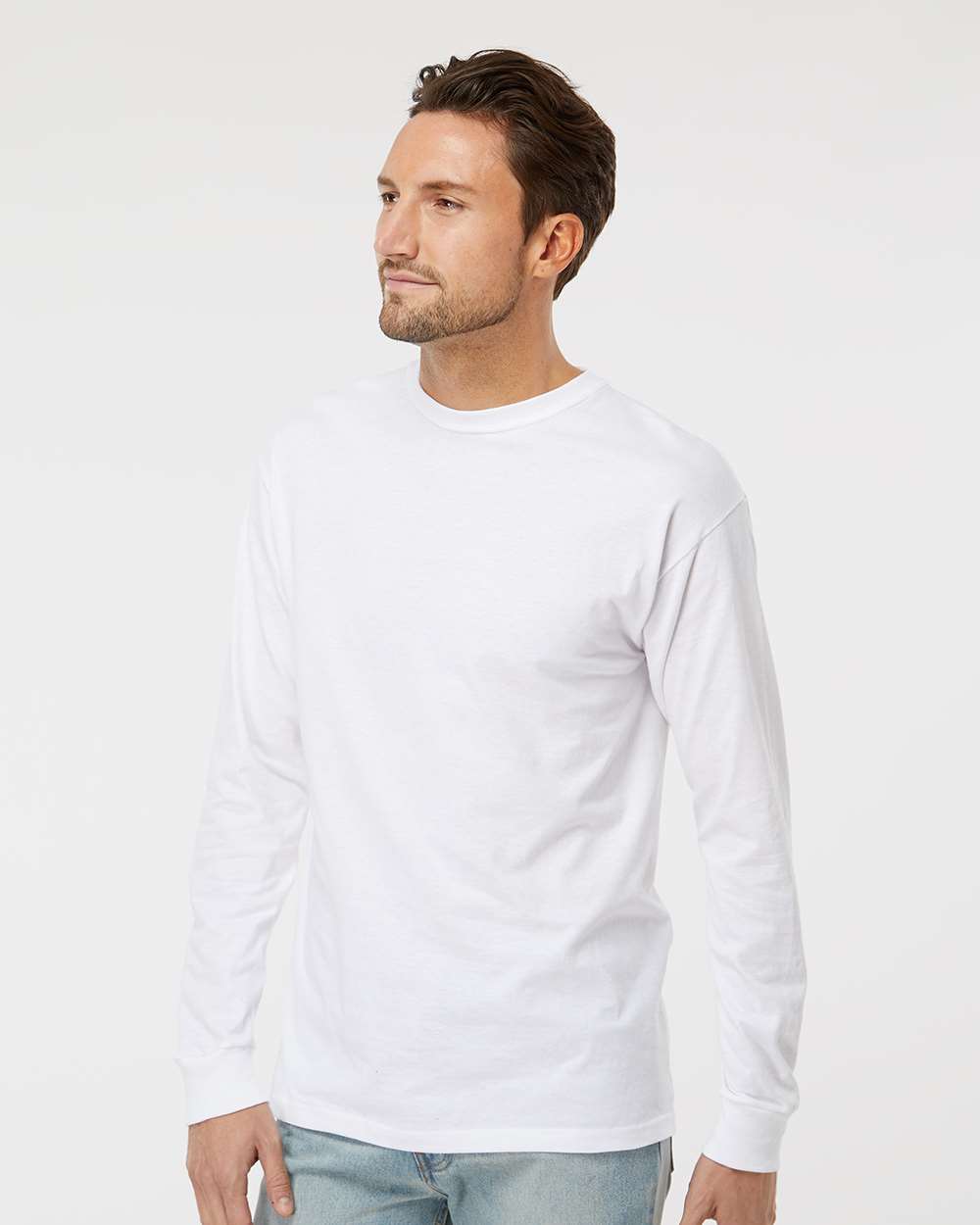 M&O - Gold Soft Touch Long Sleeve T-Shirt - 4820 - PRINTED