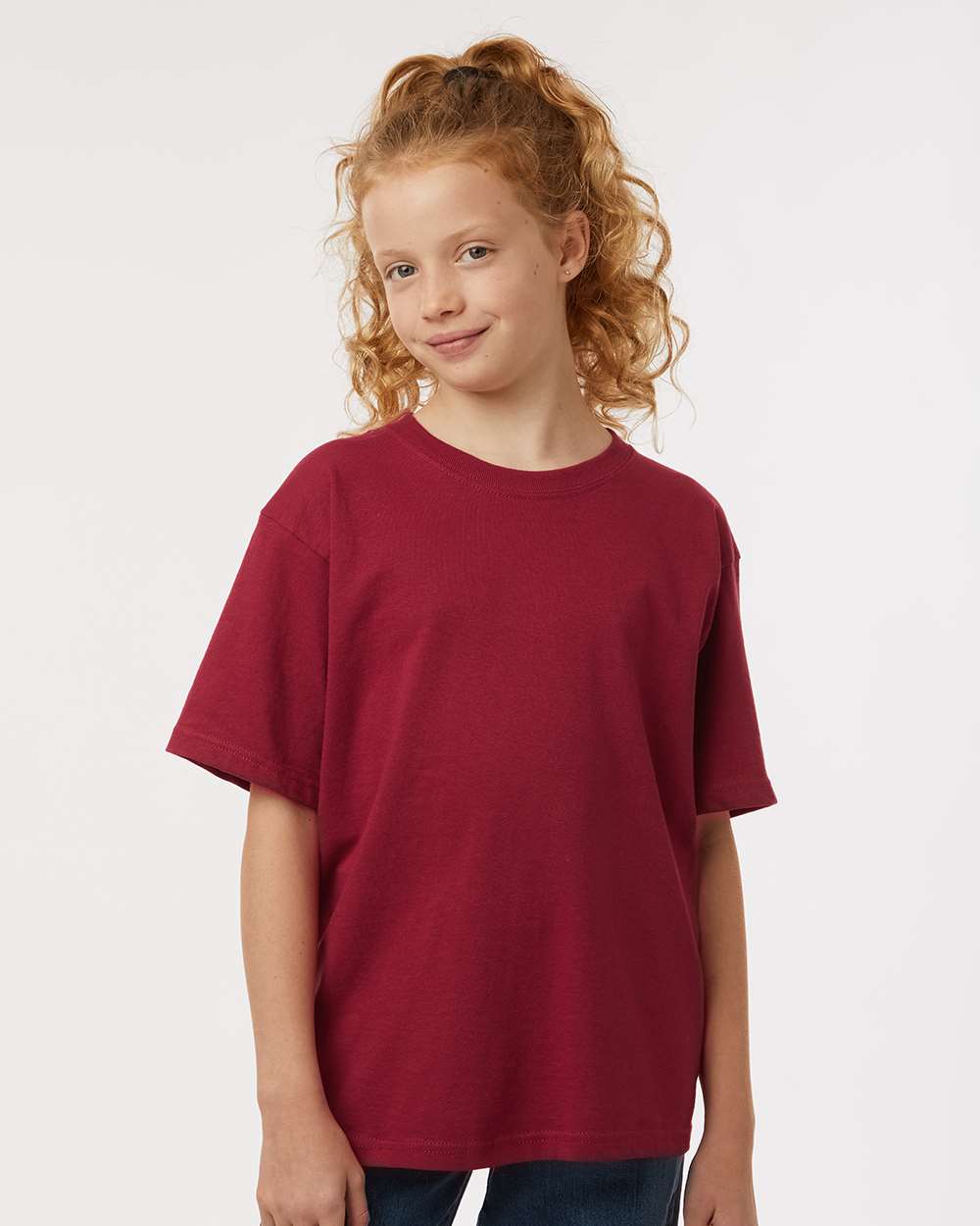 M&O - Youth Gold Soft Touch T-Shirt - 4850 - PRINTED