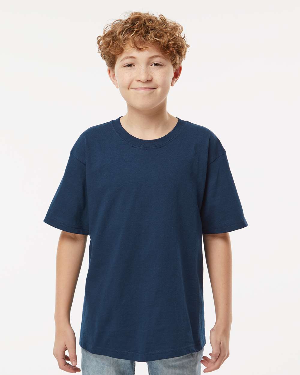 M&O - Youth Gold Soft Touch T-Shirt - 4850 - PRINTED