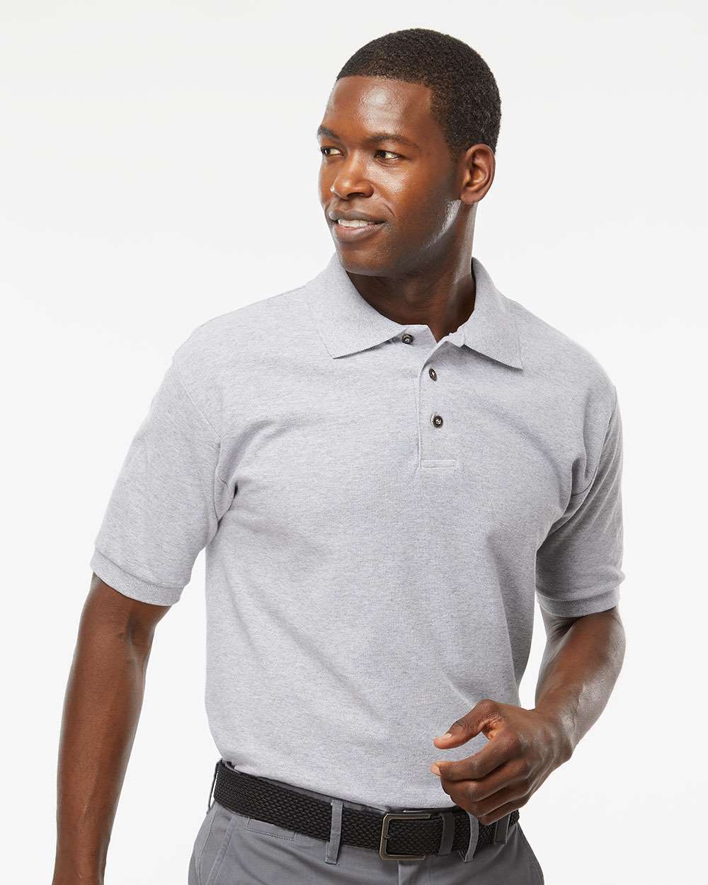 M&O - Ring-Spun Piqué Polo - 7002 - PRINTED