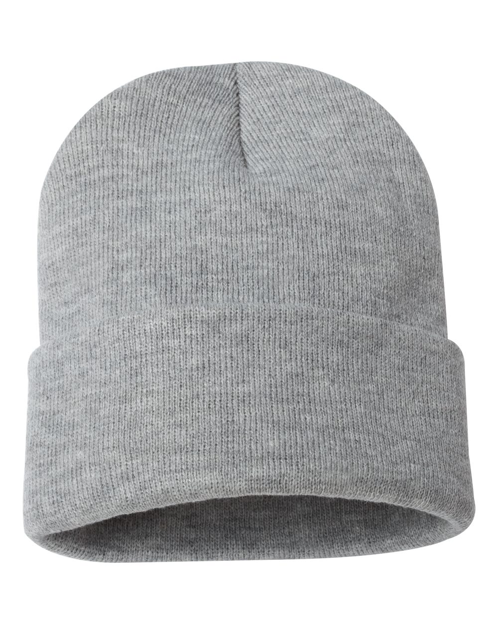 Sportsman - 12" Solid Cuffed Beanie - SP12 - EMBROIDERY