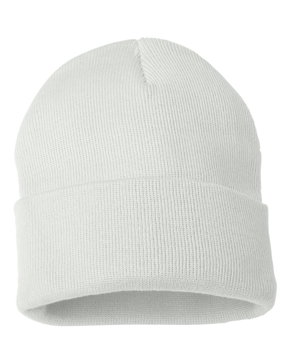 Sportsman - 12" Solid Cuffed Beanie - SP12 - EMBROIDERY