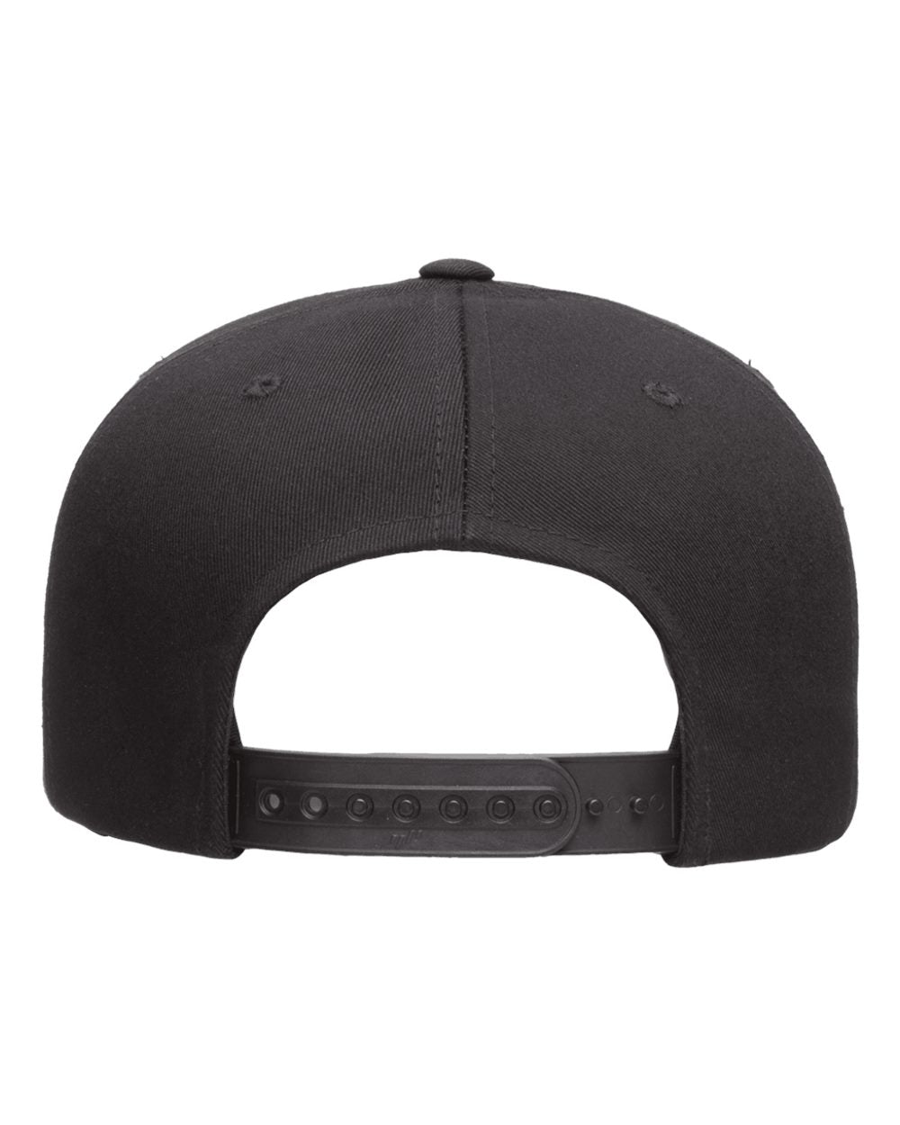 YP Classics - Five-Panel Cotton Twill Snapback Cap - 6007 - EMBROIDERED