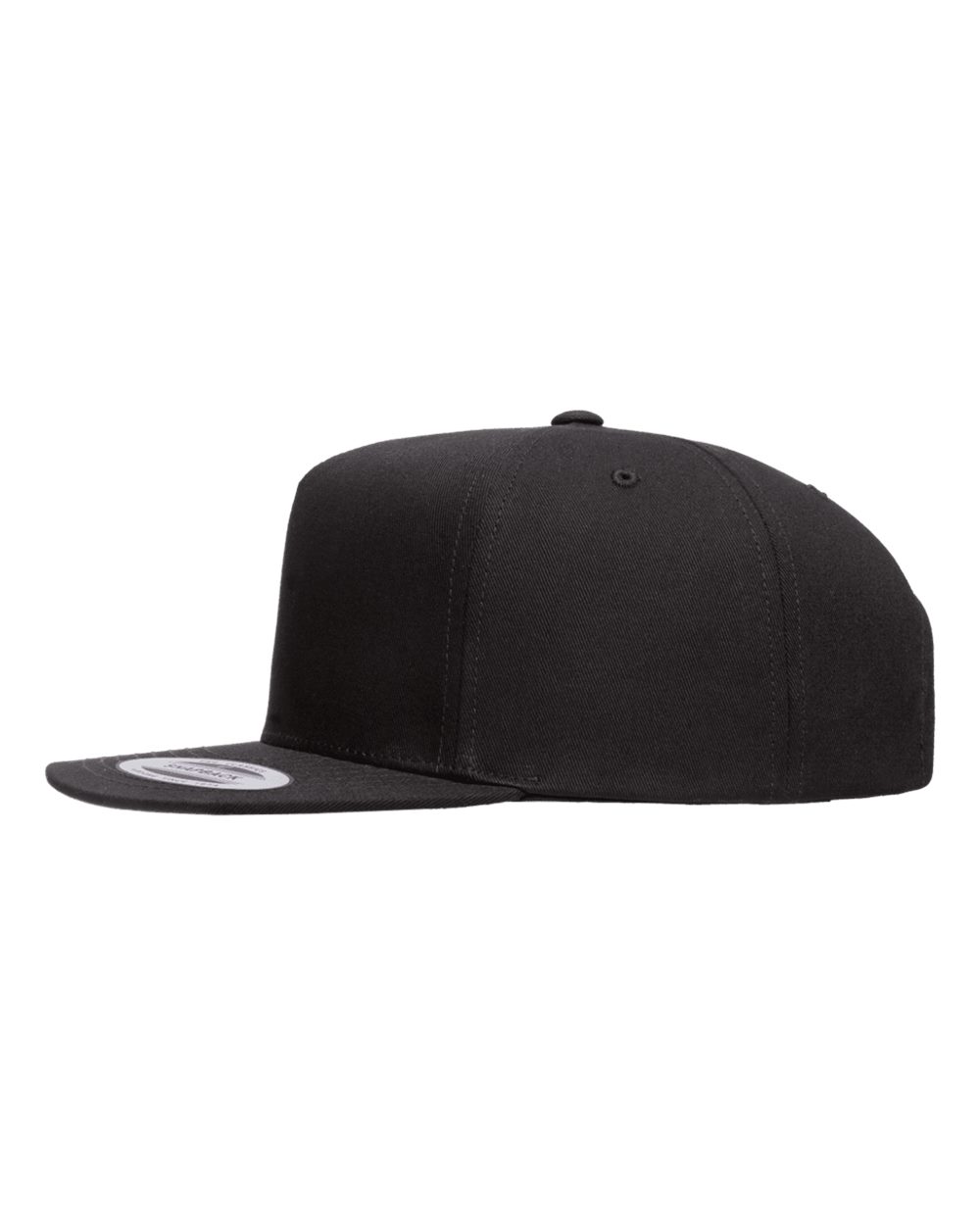 YP Classics - Five-Panel Cotton Twill Snapback Cap - 6007 - EMBROIDERED