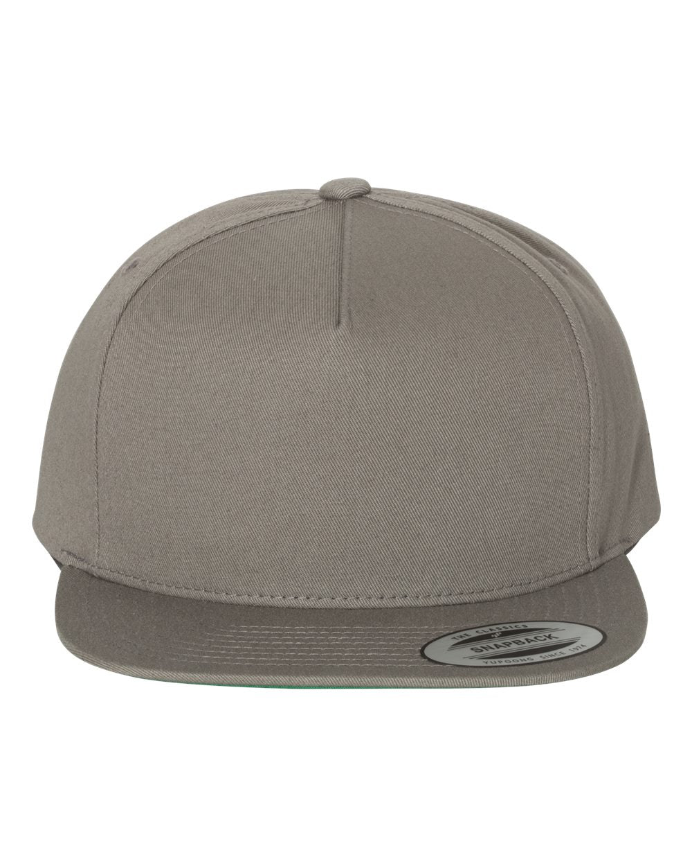 YP Classics - Five-Panel Cotton Twill Snapback Cap - 6007 - EMBROIDERED