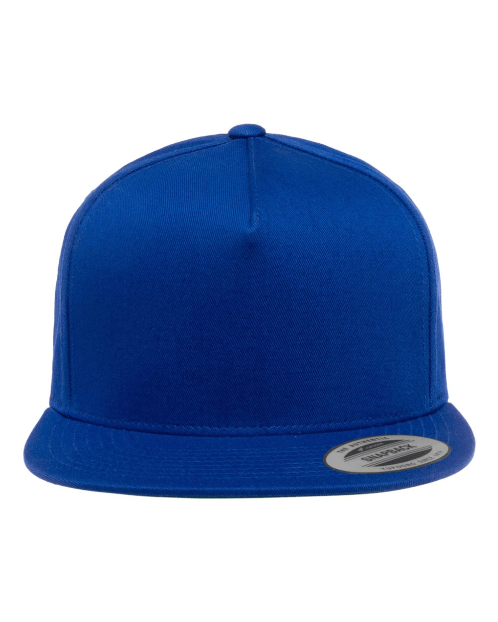 YP Classics - Five-Panel Cotton Twill Snapback Cap - 6007 - EMBROIDERED