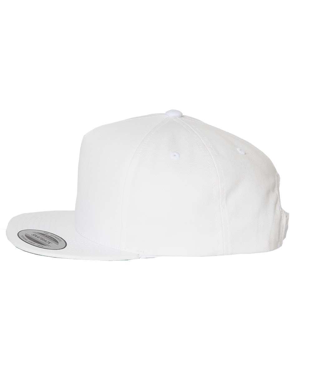 YP Classics - Five-Panel Cotton Twill Snapback Cap - 6007 - EMBROIDERED