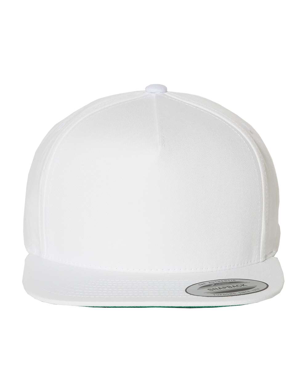 YP Classics - Five-Panel Cotton Twill Snapback Cap - 6007 - EMBROIDERED