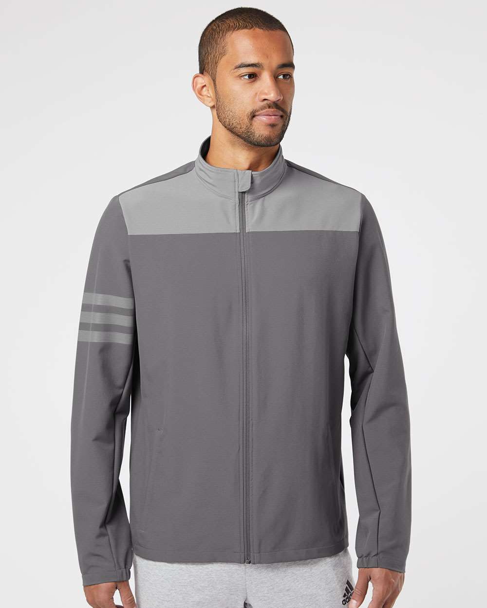 Adidas - Veste zippée à 3 bandes - A267 - IMPRIMÉE