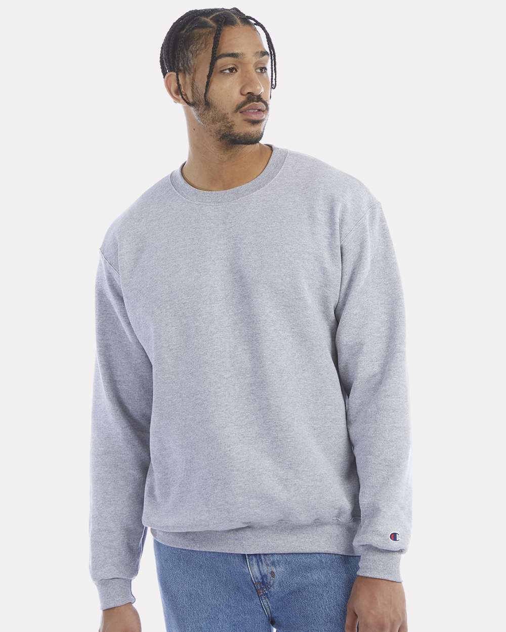 Champion - Powerblend® Crewneck Sweatshirt - S600 - EMBROIDERY