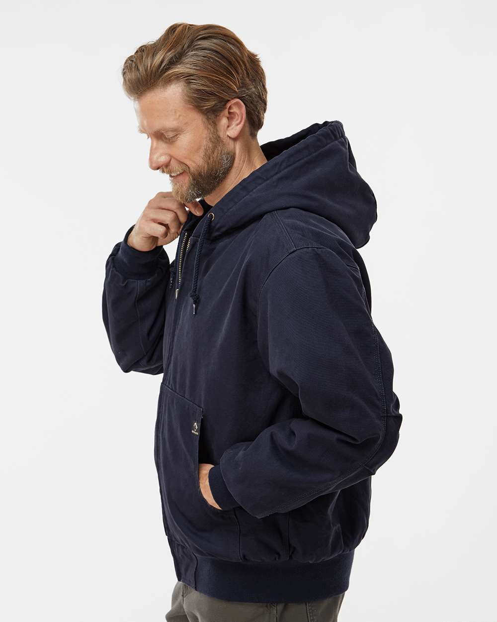 DRI DUCK - Veste à capuche en tissu Cheyenne Boulder Cloth™ avec doublure matelassée en tricot - 5020 - IMPRIMÉ