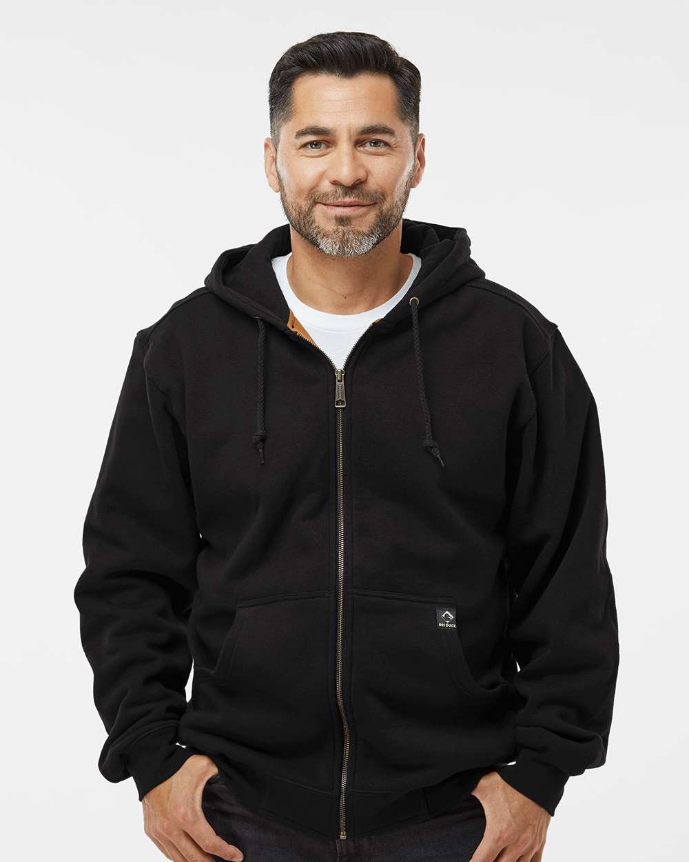 DRI DUCK - Crossfire Heavyweight Power Fleece Hooded Jacket with Thermal Lining - 7033 - EMBROIDERY