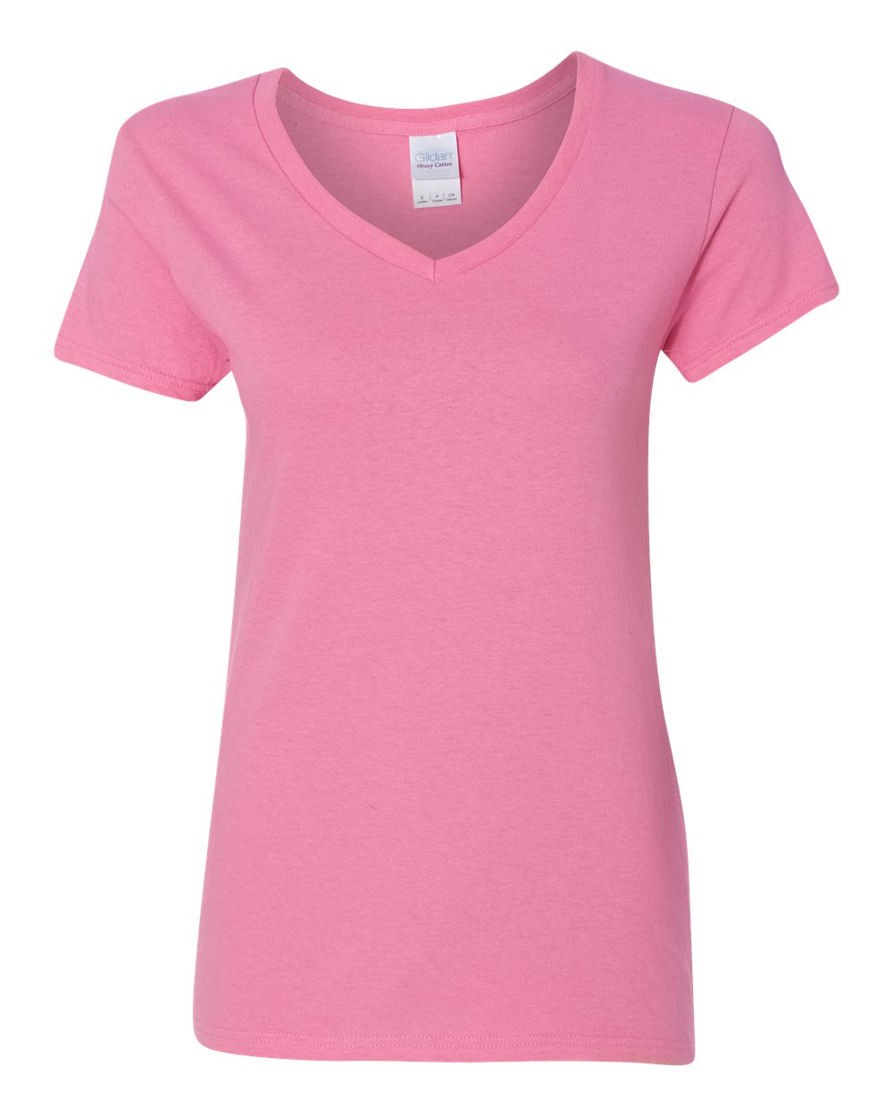 Gildan - Heavy Cotton™ Women’s V-Neck T-Shirt - 5V00L - EMBROIDERY