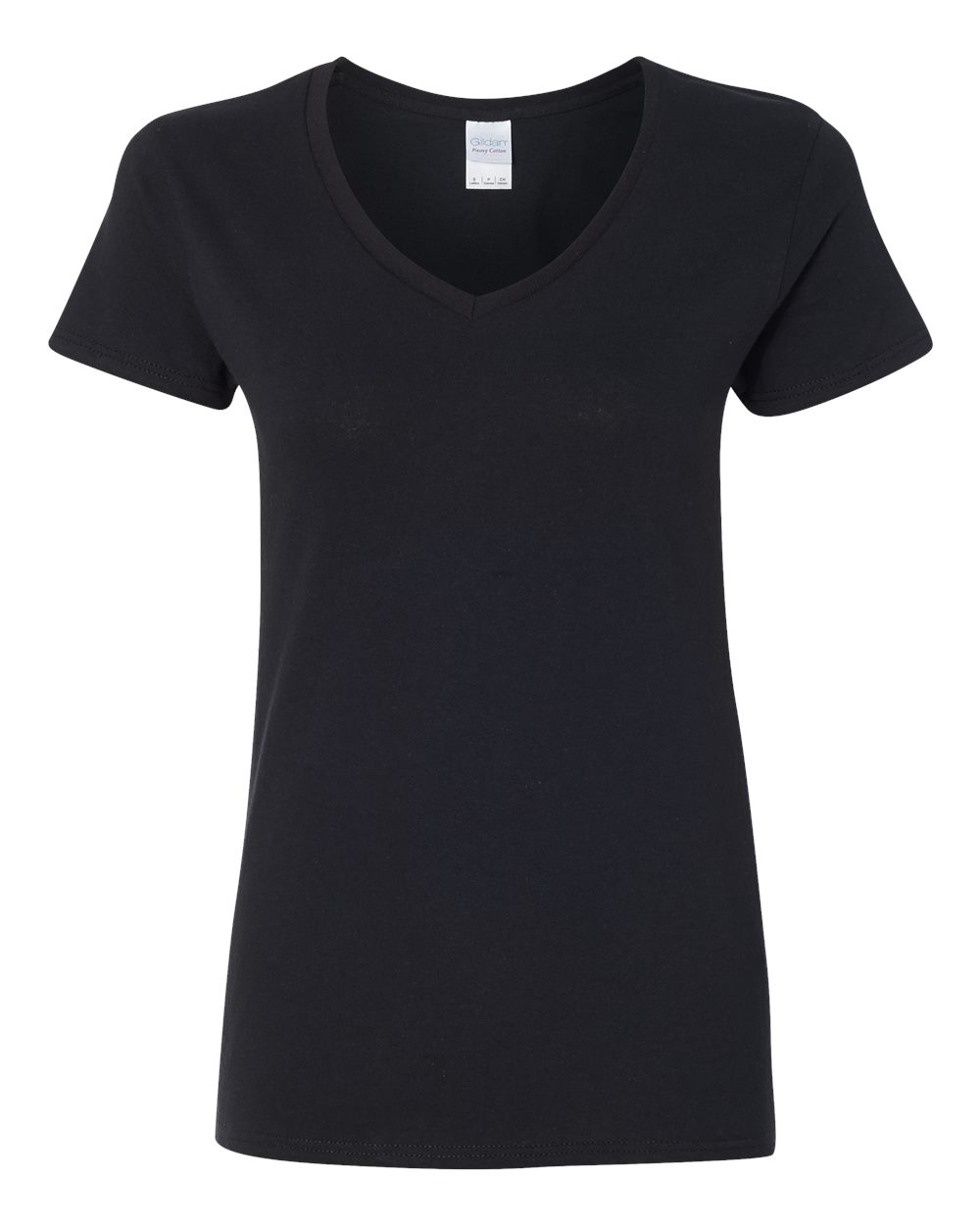 Gildan - Heavy Cotton™ Women’s V-Neck T-Shirt - 5V00L - PRINTED