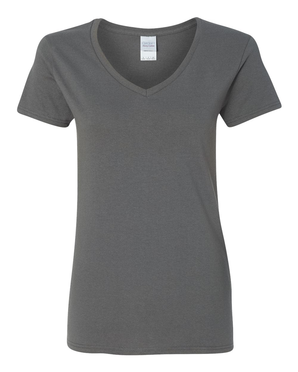 Women's Heavy Cotton™ V-Neck T-Shirt - 5V00L - PRINTED