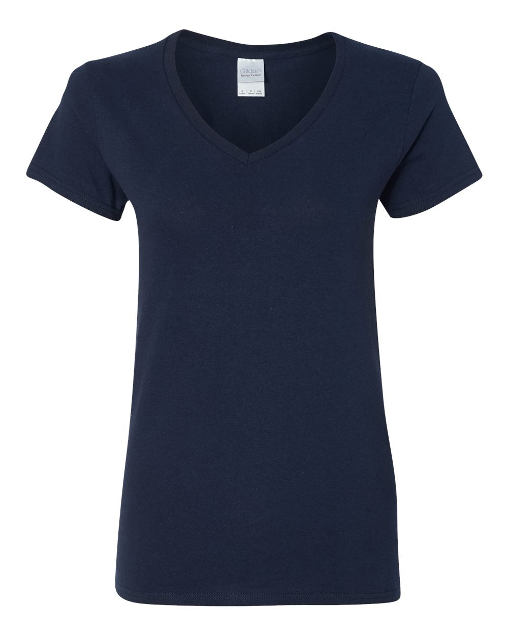 Women's Heavy Cotton™ V-Neck T-Shirt - 5V00L - PRINTED