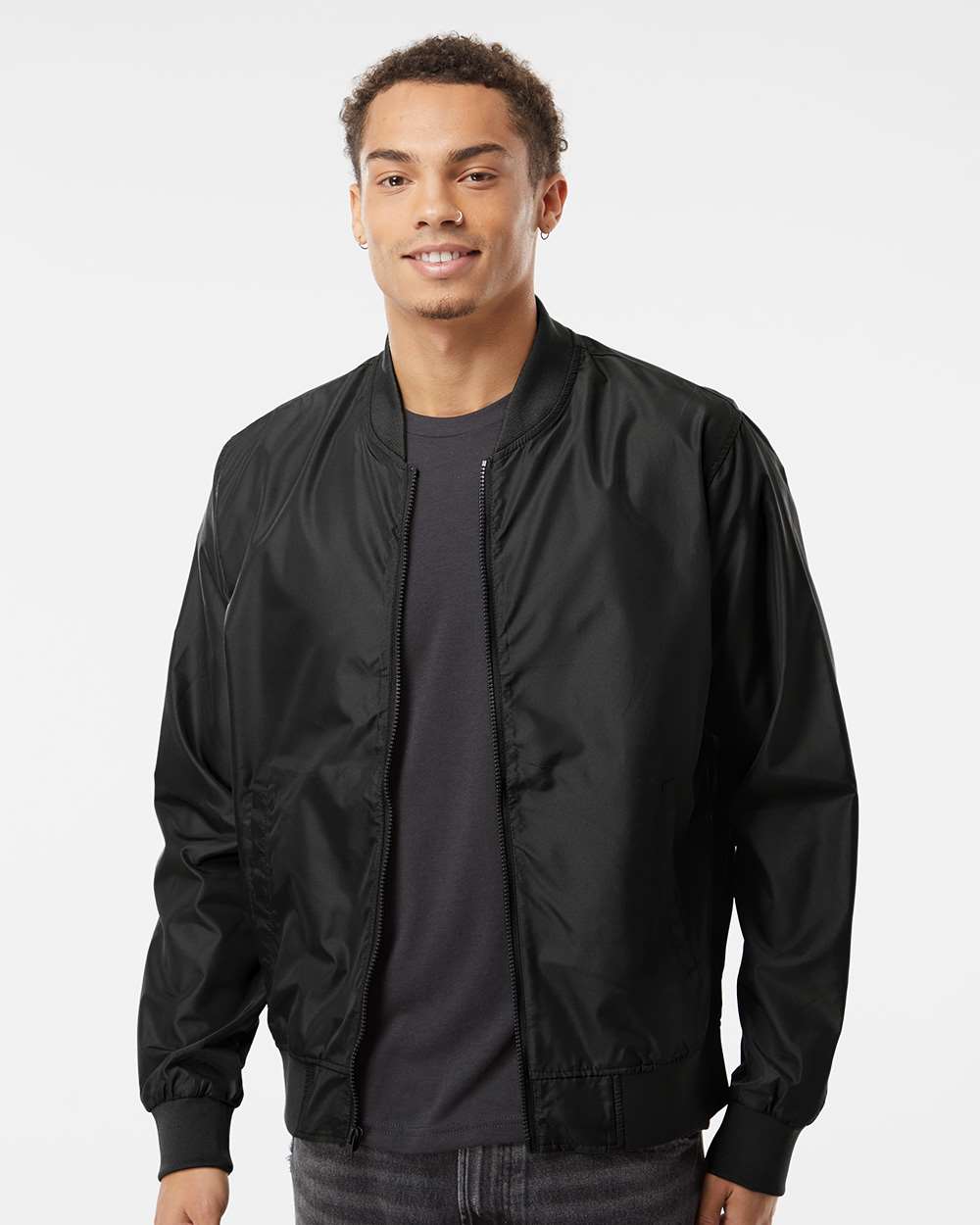 Independent Trading Co. - Lightweight Bomber Jacket - EXP52BMR - PRINTED