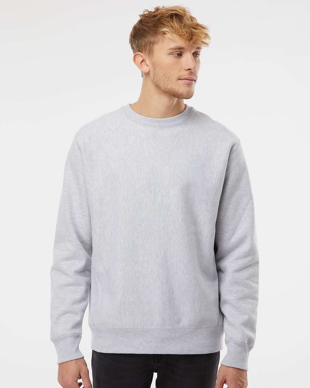 Independent Trading Co. - Legend - Sweat-shirt ras du cou épais à motif croisé de qualité supérieure - IND5000C - IMPRIMÉ