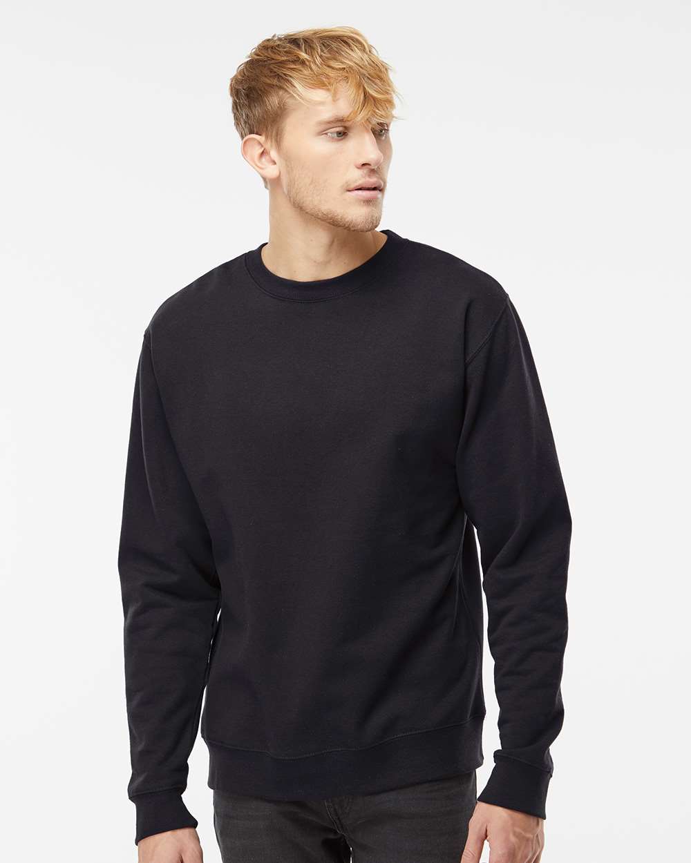 Independent Trading Co. - Midweight Crewneck Sweatshirt - SS3000 - EMBROIDERY