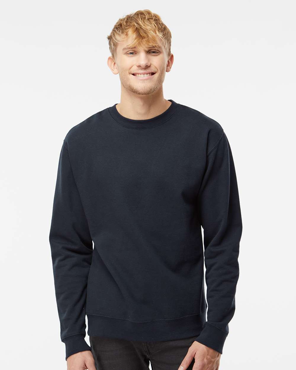 Independent Trading Co. - Midweight Crewneck Sweatshirt - SS3000 - EMBROIDERY