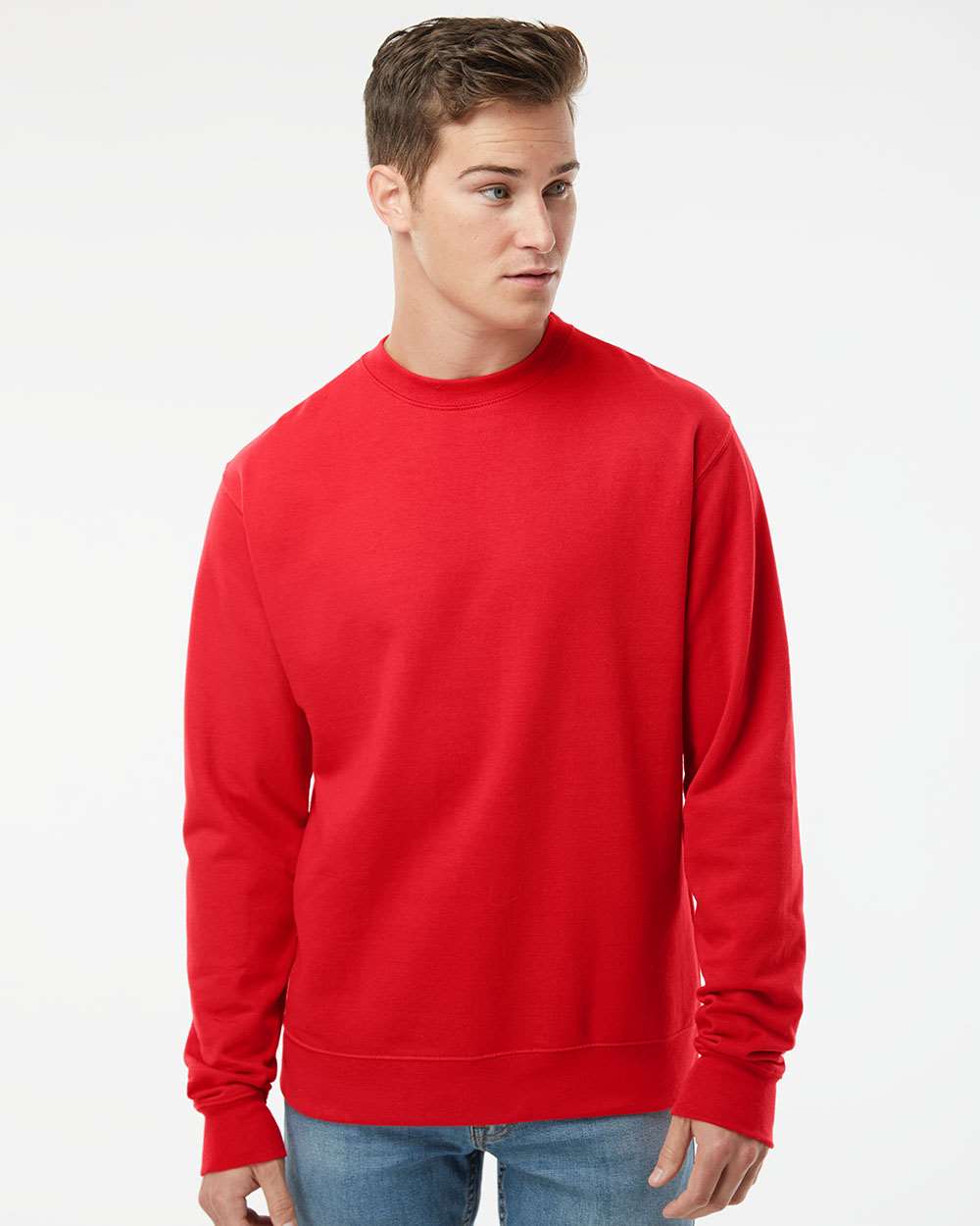 Independent Trading Co. - Midweight Crewneck Sweatshirt - SS3000 - EMBROIDERY