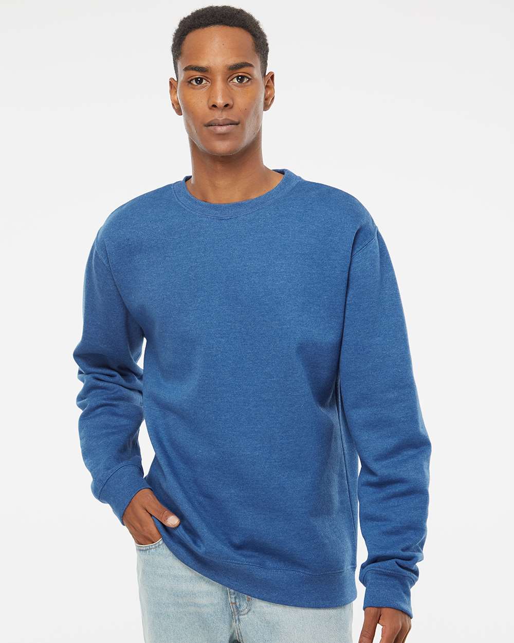 Independent Trading Co. - Midweight Crewneck Sweatshirt - SS3000 - EMBROIDERY