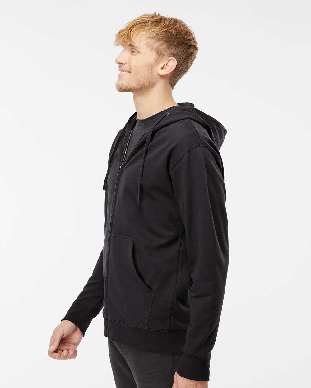 ABCO - Midweight Full-Zip Hooded Sweatshirt - PRINTED
