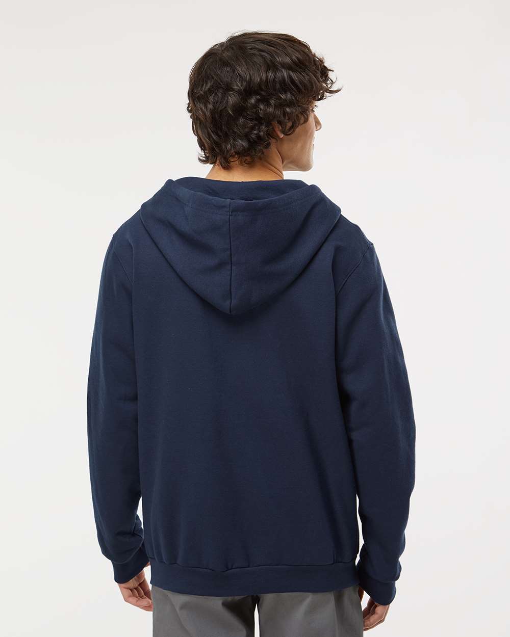 M&O - Unisex Zipper Fleece Hoodie - 3331 - EMBROIDERY