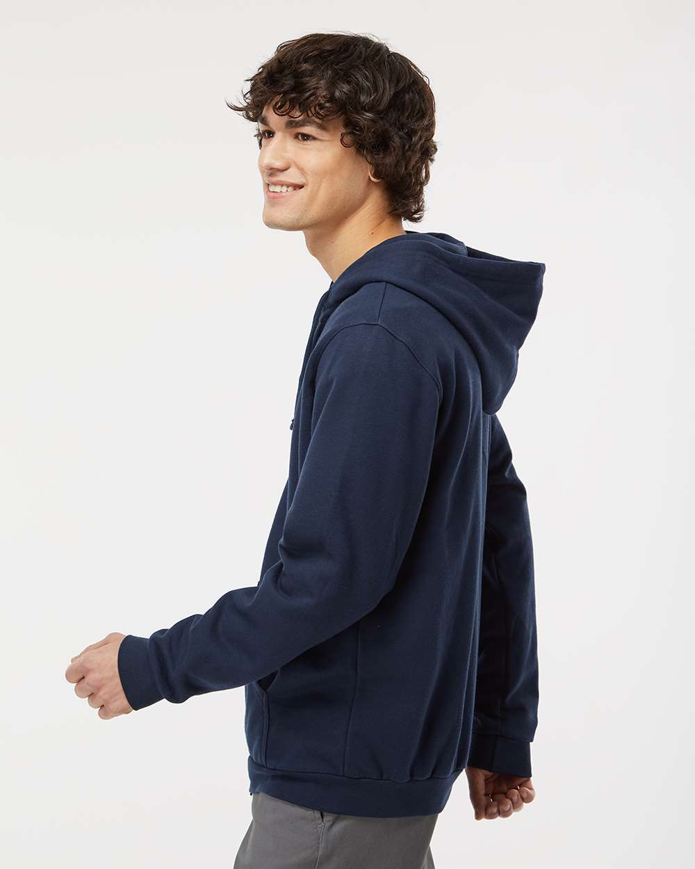 M&O - Unisex Zipper Fleece Hoodie - 3331 - EMBROIDERY