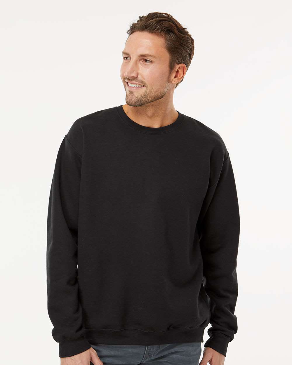 M&O - Unisex Crewneck Fleece - 3340 - EMBROIDERY