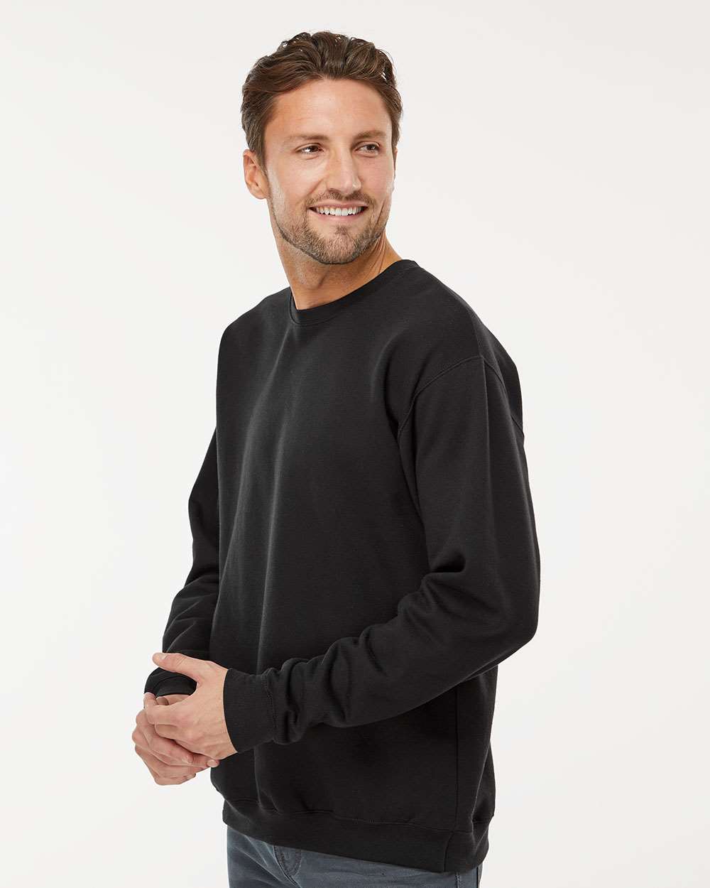 M&O - Unisex Crewneck Fleece - 3340 - EMBROIDERY