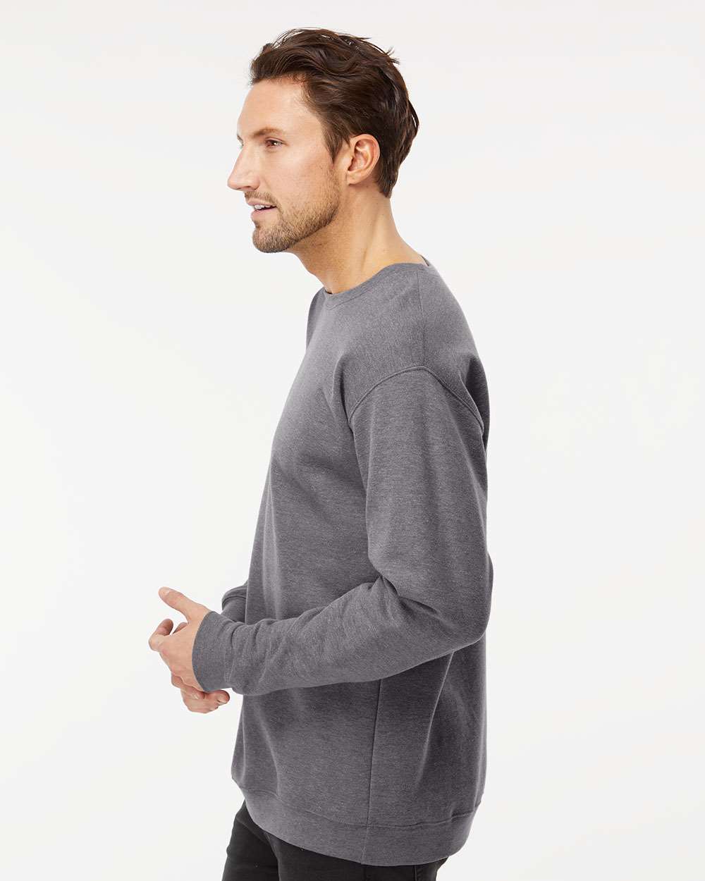 M&O - Unisex Crewneck Fleece - 3340 - EMBROIDERY
