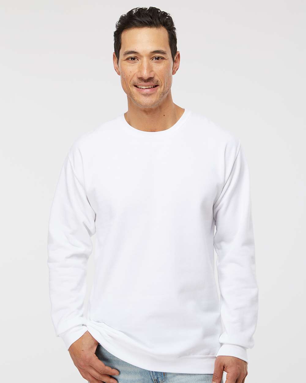 M&O - Unisex Crewneck Fleece - 3340 - EMBROIDERY