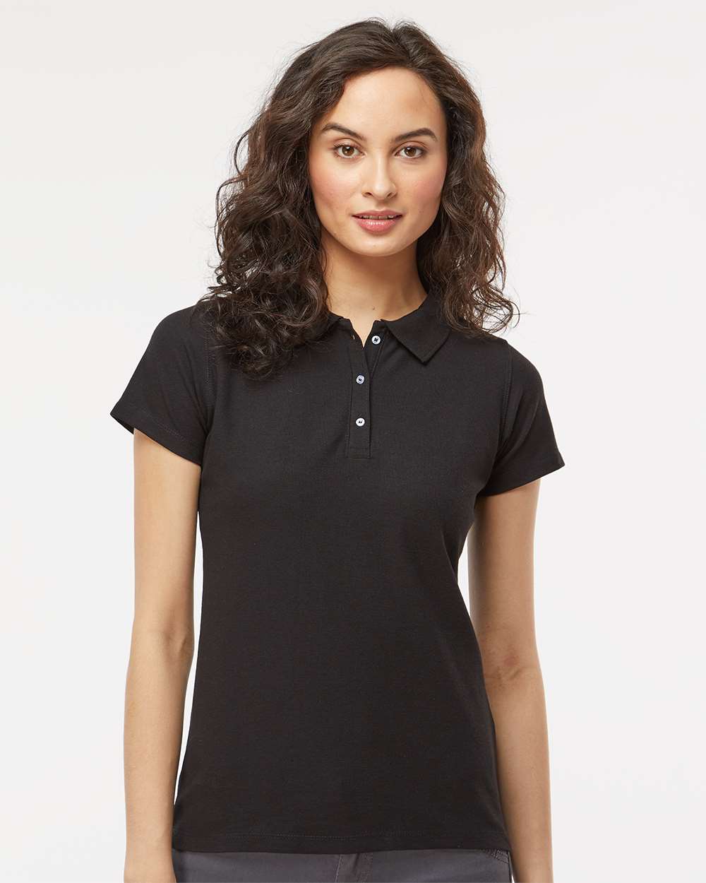 M&O Women's Soft Touch Polo - 7007