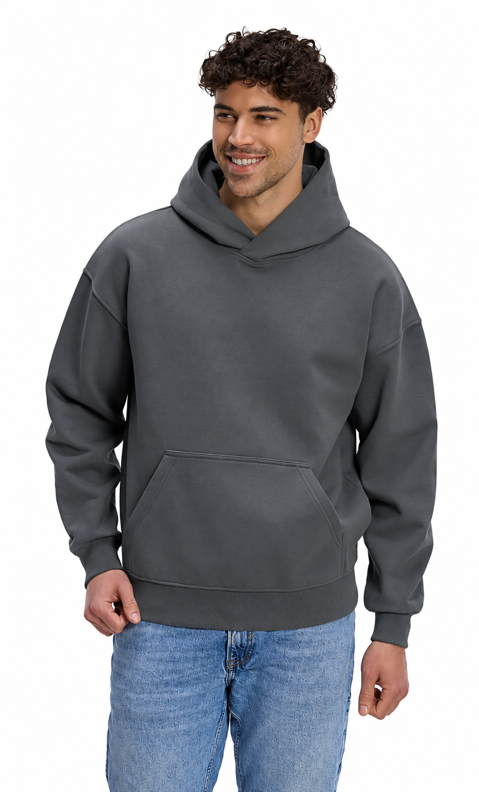L00580 - Forge - HEAVY Pullover Hooded Sweatshirt 440GSM