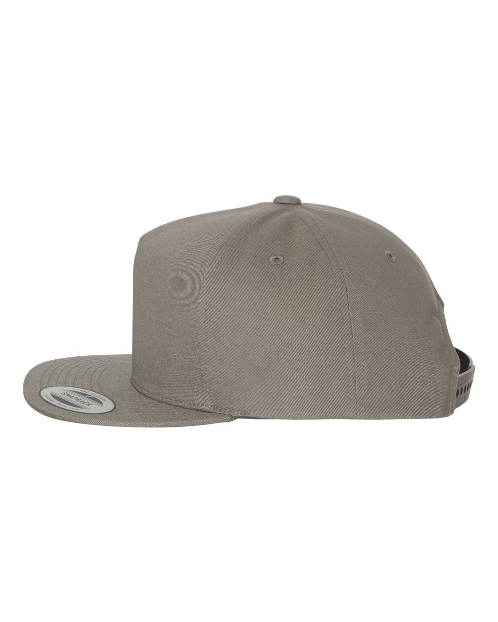 YP Classics - Five-Panel Cotton Twill Snapback Cap - 6007 - EMBROIDERED