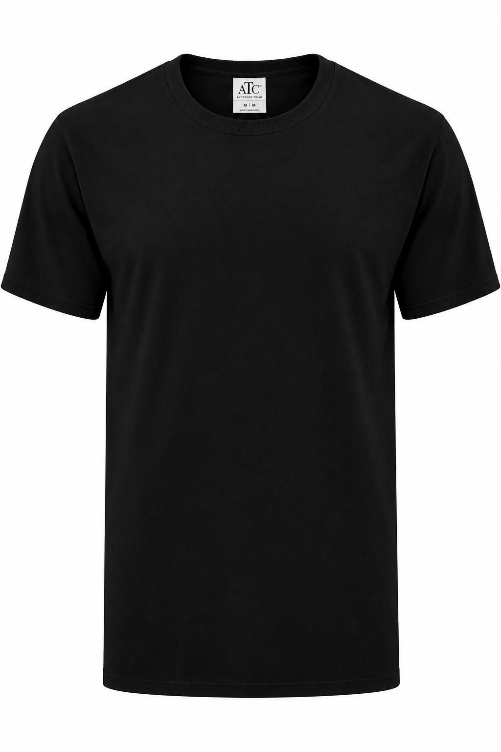 ATC™ EVERYDAY COTTON TEE. ATC1000 (BLACK)