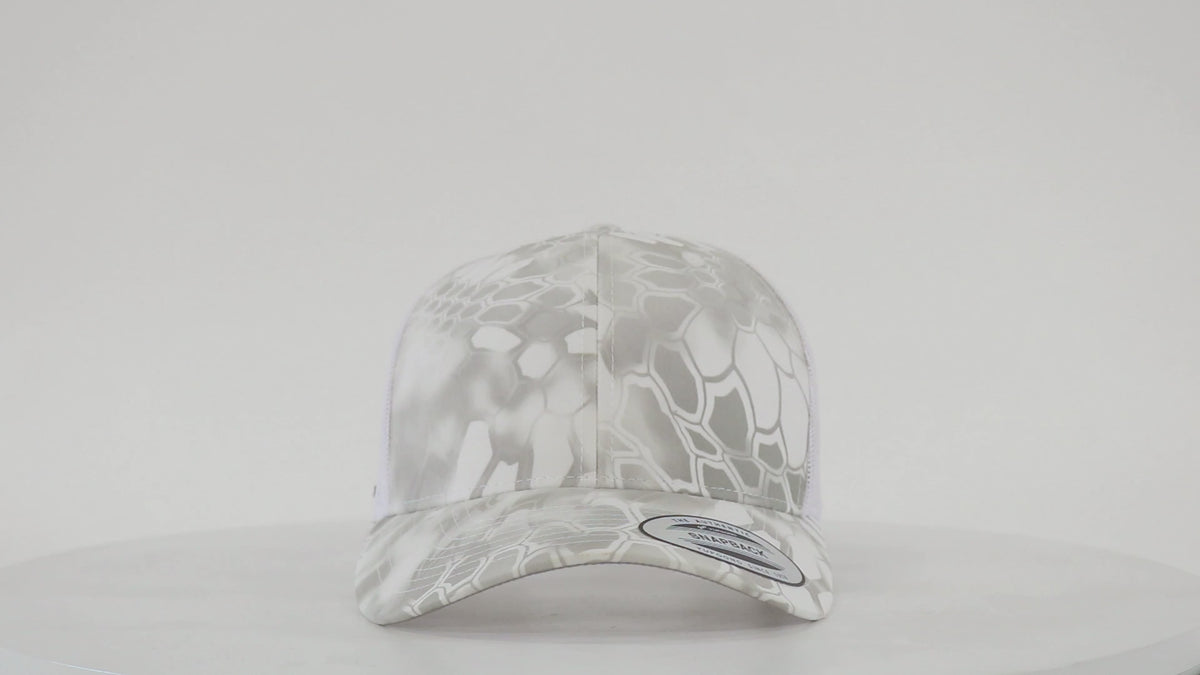 YP Classics - Casquette Trucker Rétro - 6606 - BRODERIE