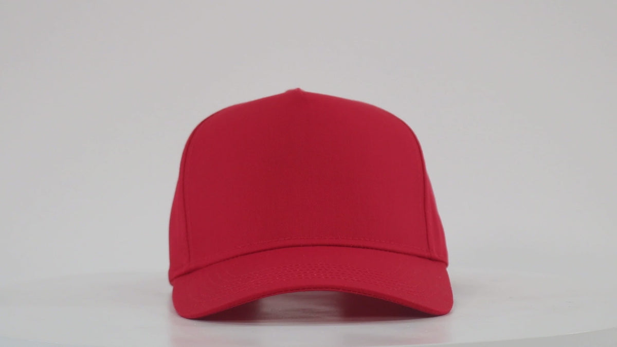 Five-Panel Twill Cap - 8869 - PRINTED